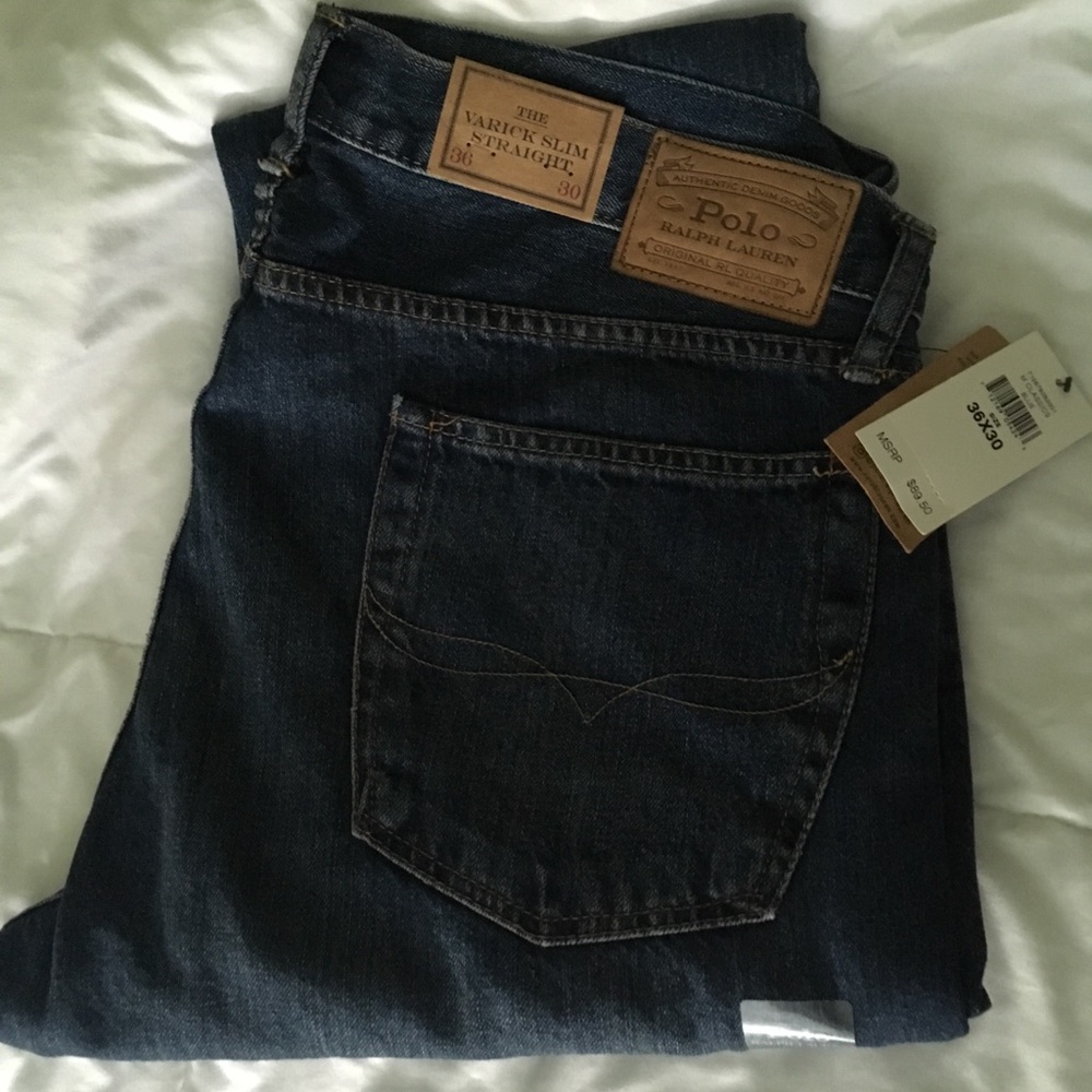 Men’s Ralph Lauren polo jeans Varick Slim 36/30